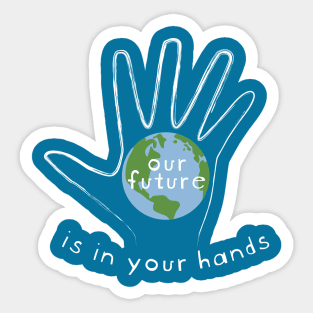 Climate change Environment Youth Protest Sticker